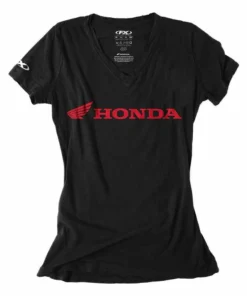 Factory Effex Honda Horizontal V-Neck Women's T-Shirt